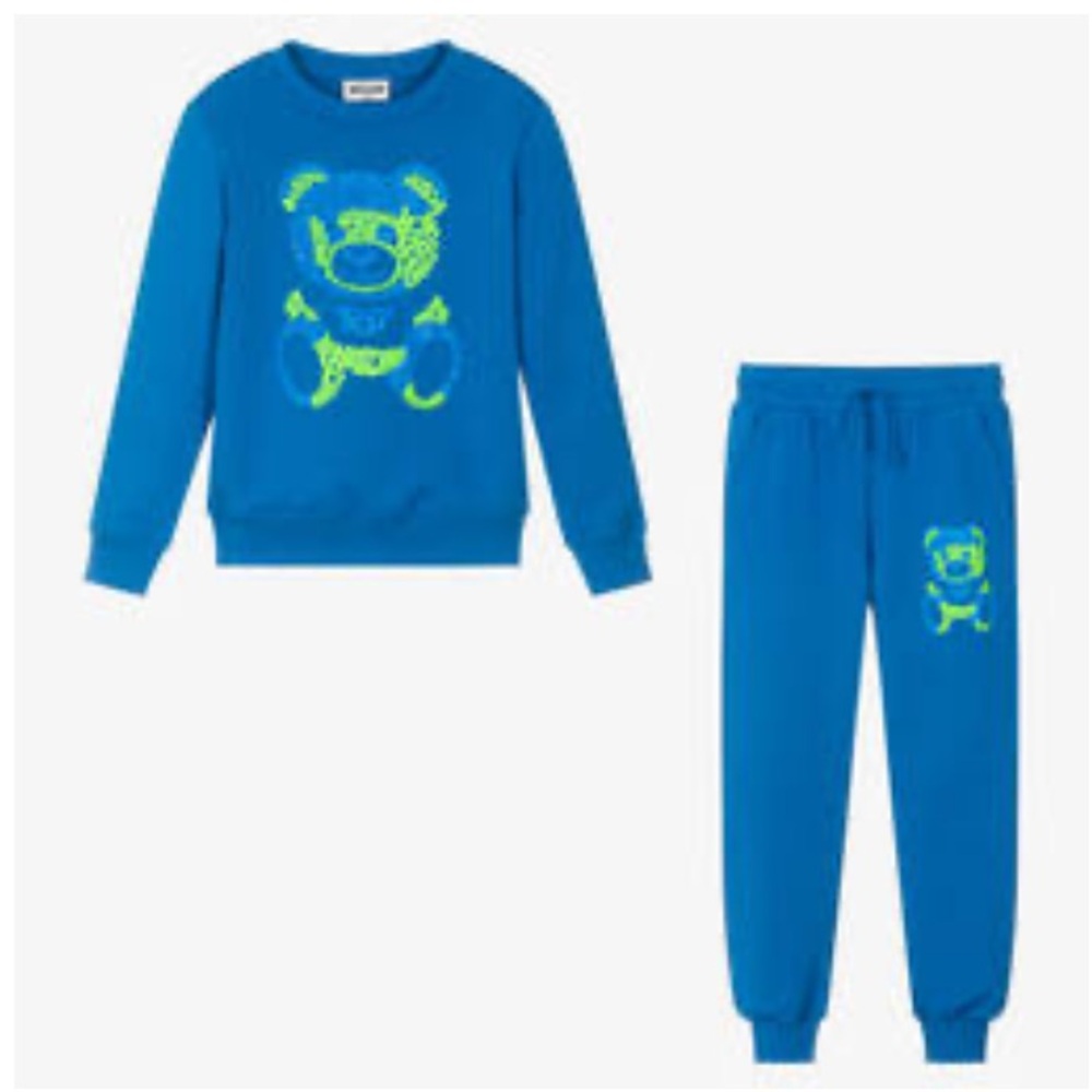 Size 14 unisex kids Moschino tracksuit